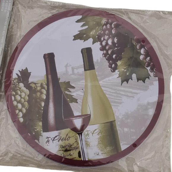 Cooking Concepts Stove Burner Cover Set 2 Home Kitchen 8" & 10" - Picture 2 of 3